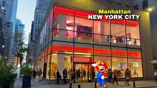 The LARGEST NINTENDO Store in The USA Full Walkthrough 4K | Nintendo Flagship Store New York 2025