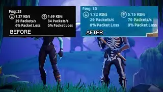 HOW TO GET 0 PING IN FORTNITE