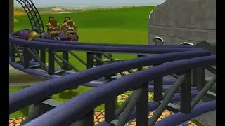 we split but together again _ split coaster #rollercoastertycoon #rct3