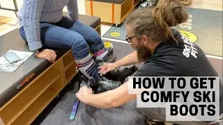 How to get comfy Ski Boots