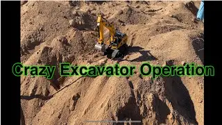 Crazy Excavator Operation