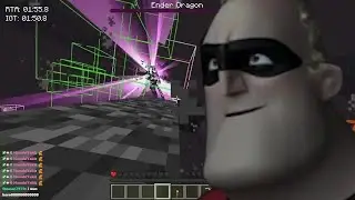 Mr. Incredible speedruns minecraft