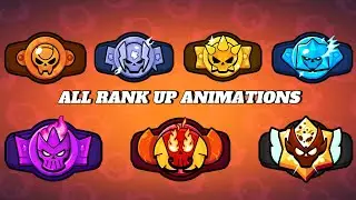 Every Rank Up Animation in Brawl Stars