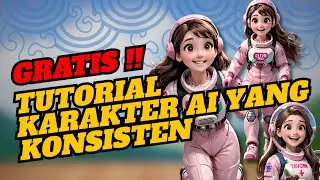 Cara mudah membuat karakter ai yang konsisten | How to make consistent AI characters easily!