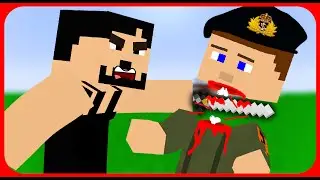 AYIBOĞAN, BEBEK ASKER'İN KAFASINI AYIRDI!😱 - Minecraft