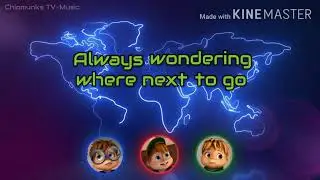 All Around The Globe | The Chipmunks (Lyrics)