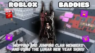 ROBLOX BADDIES ✰ MOPPING CLAN MEMBERS AND USING THE LUNAR NEW YEAR SKINS!👑