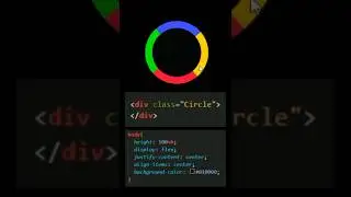 CSS Rainbow Border | Circle Rotation Using HTML & CSS 