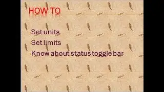how to set units and limits in AutoCAD 2016/17/18 in English.