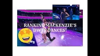 RANKING ALL OF MACKENZIE AND SAGE'S DANCING WITH THE STARS JUNIOR DANCES || DWTSJ