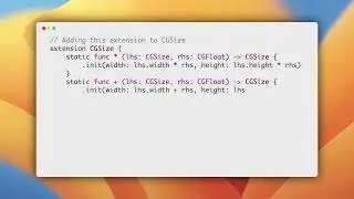 Useful CGSize Extensions