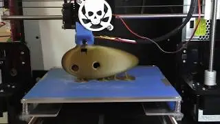 Ocarina (funcional) 3D Printing Timelapse