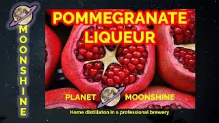 Christmas Spiced Pomegranate Liqueur