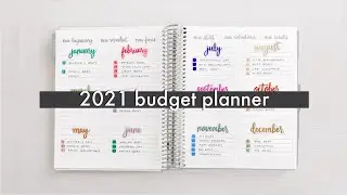2021 Budget Planner Set Up PART 1