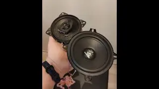 Audi A4/S4 B5 DIY front speaker adapters from 4