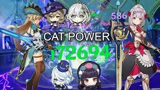 (No UI) LISA+KIRARA DPS SO INSANE! Lirara spread & Noelle carry destroying abyss 12. 【原神】