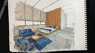 Perspectiva a dos puntos de fuga