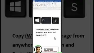 How to create Screen Shot with shortcut keys | Screenshot with shortcut keys | 