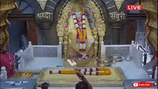 Sai baba aarti | Shirdi Live Aarti Darshan