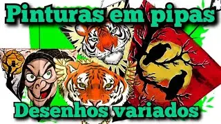 Pipas Carrapetas com pinturas
