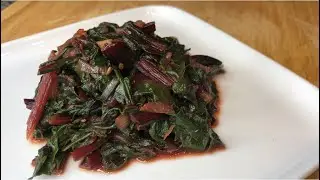 Cooking Beet Greens