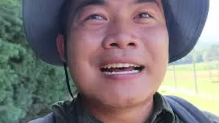 ปั่นจักรยานไปดูรถไถ ที่ชายทุ่งอเมริกา