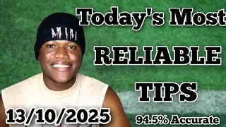 FOOTBALL PREDICTIONS TODAY 13/10/2025 SOCCER PREDICTIONS TODAY | BETTING TIPS, 