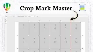 How to add crop marks in CorelDRAW (Trim Setup)