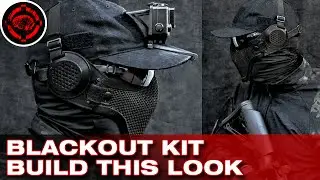 Blackout Kit Head Setup (Alternative to a Paintball Mask)