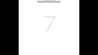 Python Turtle - Draw the number 7