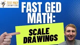 How to beat Scale Drawing Questions on GED Math Fast Lesson