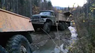Засадили Урал, на шинах и-159