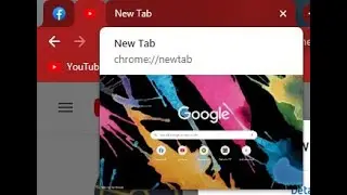 How to show thumbnail preview by hovering cursor in Google Chrome