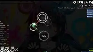 Nightcore Thunder playing osu
