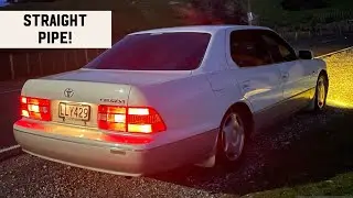 3inch straight pipe Toyota celsior