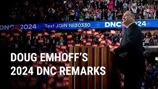 Second Gentleman Doug Emhoff Full 2024 Democratic National Convention Speech
