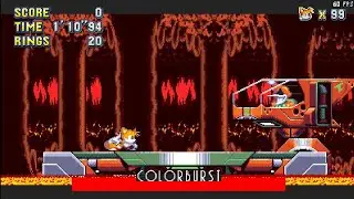 Sonic 3 A.I.R And Tenna Mod:BOSS COLORBURST 