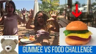 Kids React To Gummee Sweets VS Real Food Challenge