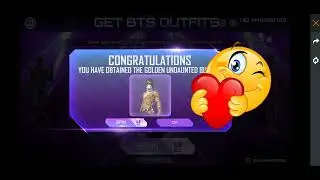 #short||I Got Bts Bundle||I Got Bts Bundle In Free Fire||I Got Bts Crystak||I Got Bts Golden Bundle