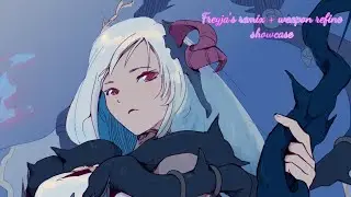 Freyja's remix + weapon refine showcase - Fire Emblem Heroes