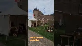 Muiderslot Castle : Discover this beauty in Amsterdam #youtubeshorts #amsterdam