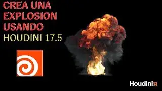 Como crear una Explosión 3D con HOUDINI 17.5 (Programa Gratis)