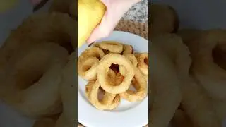 Anillas de calamar crujientes y tiernas por dentro | Calamar frito MUY FÁCIL