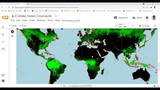 Global Forest Mapping using Hansen Data in Earth Engine Python API and Colab