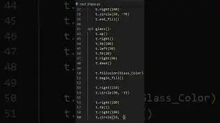 Drawing among us character in python || python pattern program to print amazing pattern using turtle