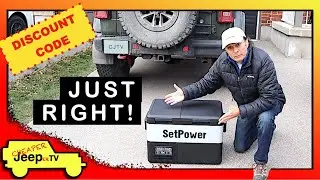 A Great Overlanding 12V Fridge/Freezer Bargain, The SetPower PT35.