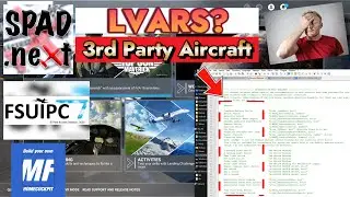 Msfs2020*Where are the LVARS Located for 3rd party Aircraft? Let me show you 