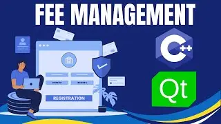 Project Qt | Fee Management System in Qt Creator using C++