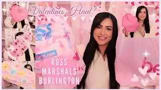 HUGE VALENTINES HAUL! 2024 BURLINGTON| MARSHALS| ROSS