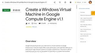 Create a Windows Virtual Machine in Google Compute Engine v1.1